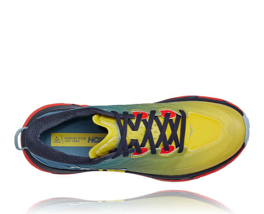 Hoka One One Trainers Mens Blue - Mafate Speed 3 - 96573CLRY